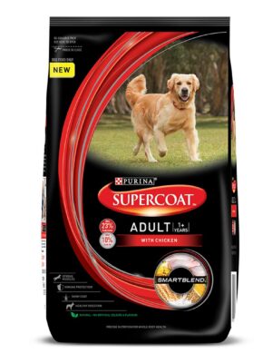 Purina Supercoat Adult Chicken Dry Dog Food – 2kg to 20kg