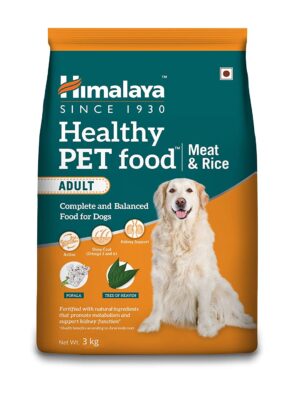 Himalaya Healthy Meat and Rice Adult Dry Dog Food – 1.2kg to 10kg