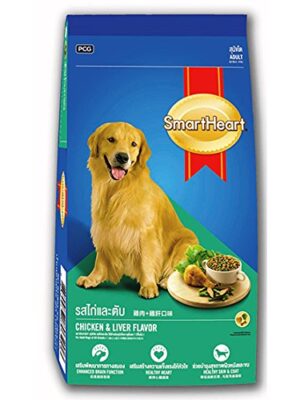 Smart Heart Adult Chicken and liver Dry Dog Food – 1.5kg to 20kg